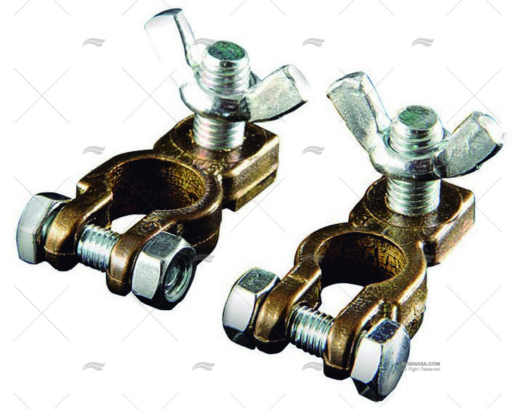 BORNE BATERIA LATON M10X20 (JUEGO)