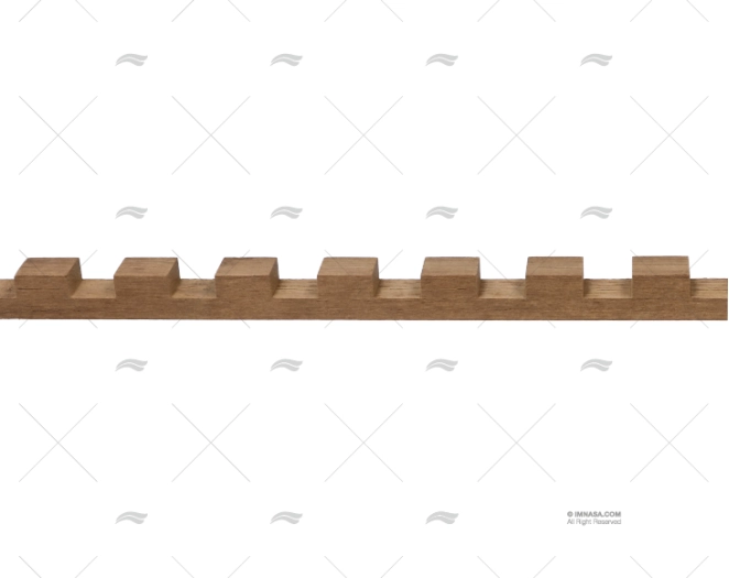 TEAK GRATING PROFILE 18x18x122Cm ARC MARINE