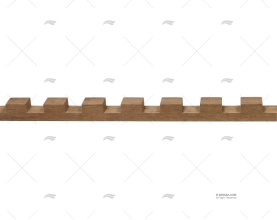 TEAK GRATING PROFILE 18x18x122Cm ARC MARINE