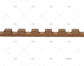 PROFILO GRIGLIATO TEAK 24x24x122Cm ARC MARINE