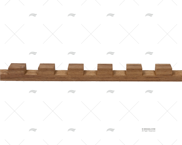 PROFILO GRIGLIATO TEAK 24x24x122Cm ARC MARINE
