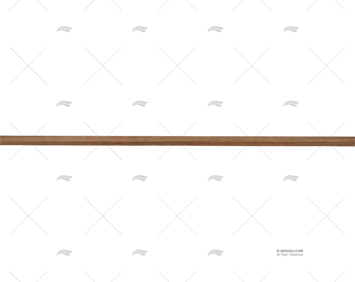 PERFIL TECA RETANGULAR 12x6x122Cm T031A ARC MARINE