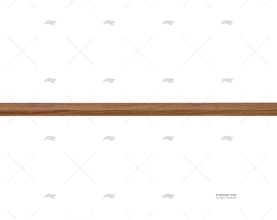 TEAK RECTANGULAR PROFILE 18x9x122Cm T032 ARC MARINE