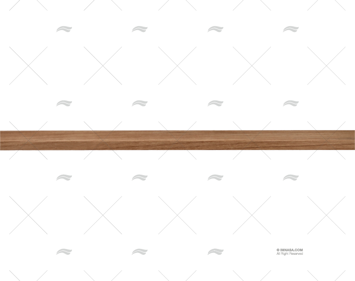 PROFILE RECTANGULAIRE TEAK 24x12x122Cm T ARC MARINE