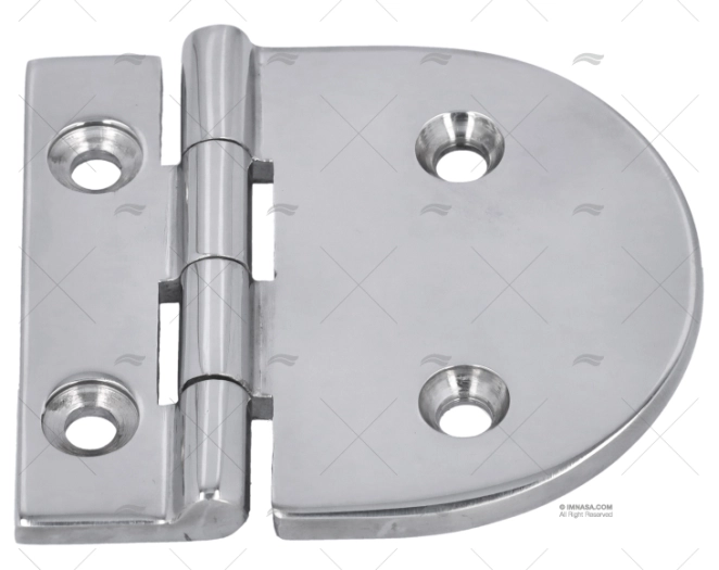 CHARNIERE INOX 21x50,8x65       TYPE:A-C