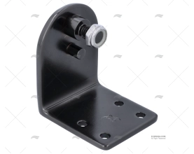 SUPPORTO BRACCIO INOX 316 NERO BRILLANTE D MARINE TOWN