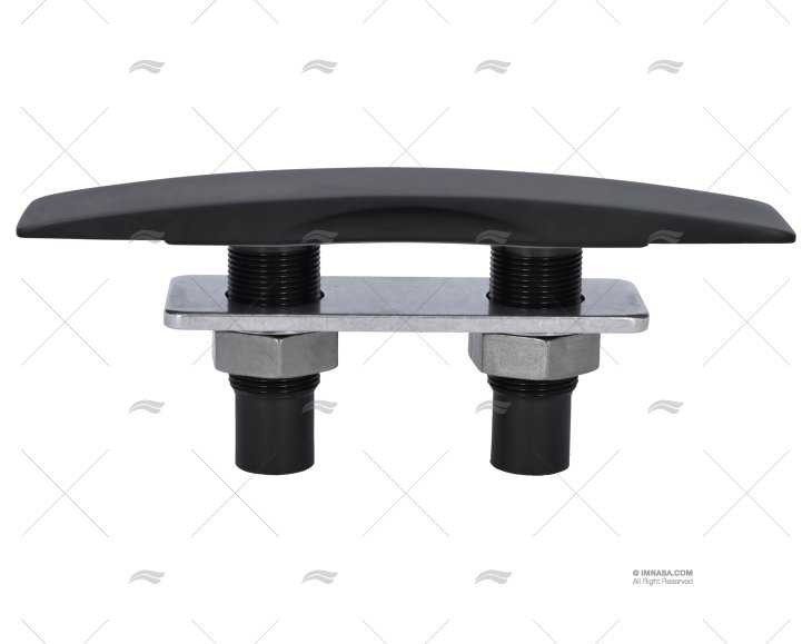 TAQUET RETRACTABLE 203mm NOIR MAT MARINE TOWN