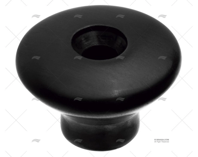 PUXADOR PRETO MATE INOX FIXAÇAO EXT. MARINE TOWN