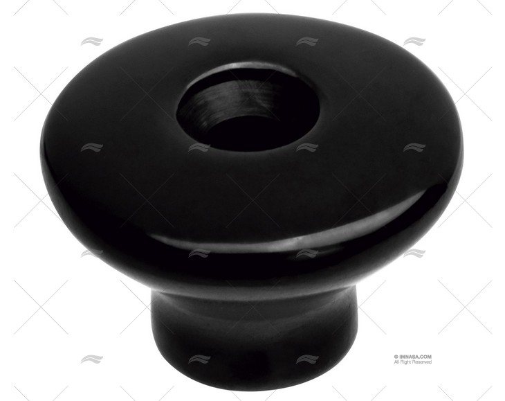 TIRADOR NEGRO BRILLANTE INOX FIJACION EX MARINE TOWN