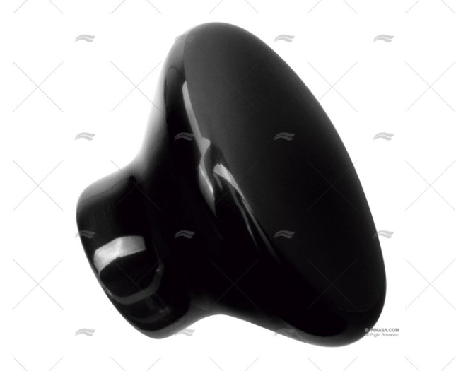 PUXADOR PRETO BRILHANTE INOX FIXAÇAO ROS MARINE TOWN