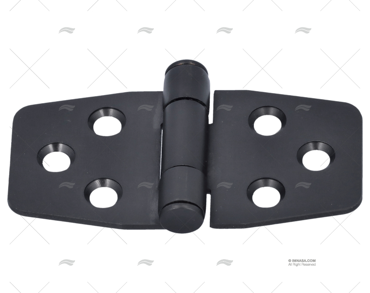 DOBRADIÇA INOX 316 PRETO FOSCO 39,6x77,4mm MARINE TOWN