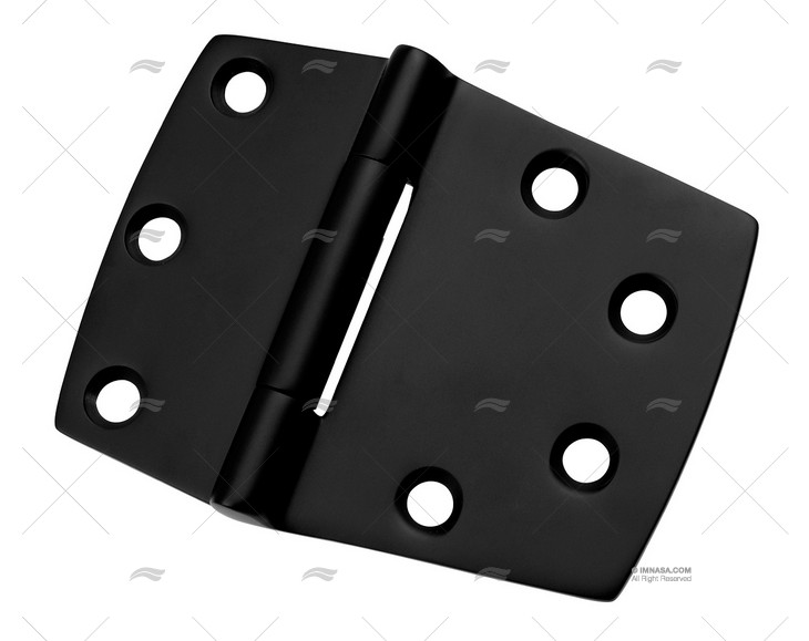 CERNIERA INOX 316 NERO OPACO 76,2x98,4mm MARINE TOWN