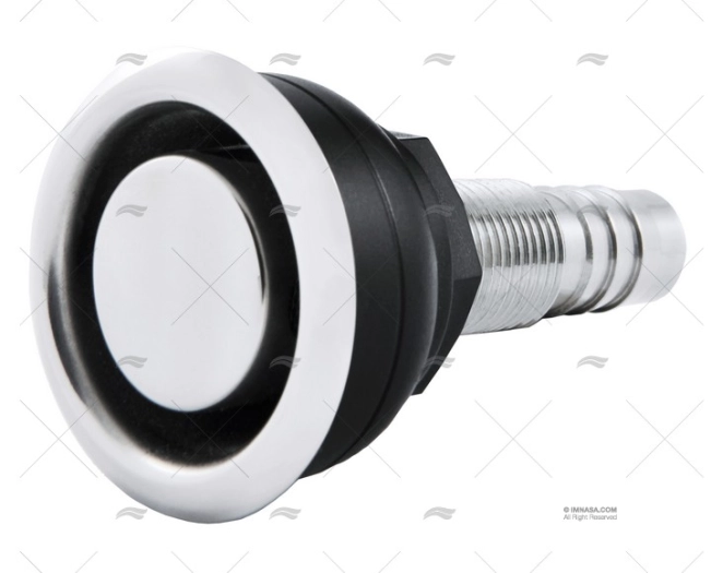 RESPIRADOURO RETO INOX 316 16mm MARINE TOWN