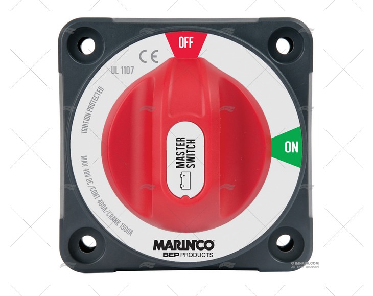 DESCONECTOR BATERIA 400A 2P PADRÃO BEP