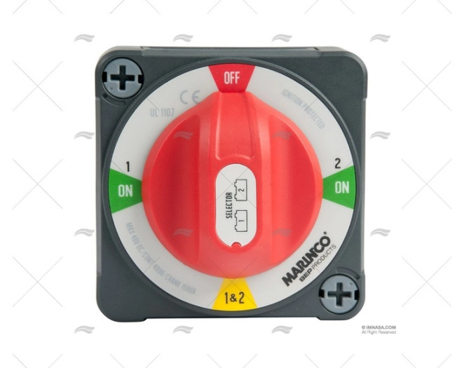 DESCONECTOR BATERIA 400A 2P 1.2.1/2.OF BEP