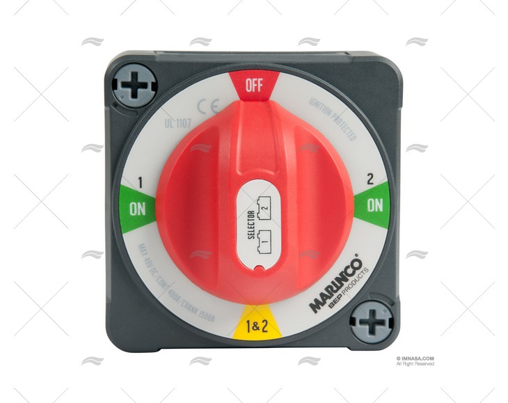 DESCONECTOR BATERIA 400A 2P 1.2.1/2.OF BEP