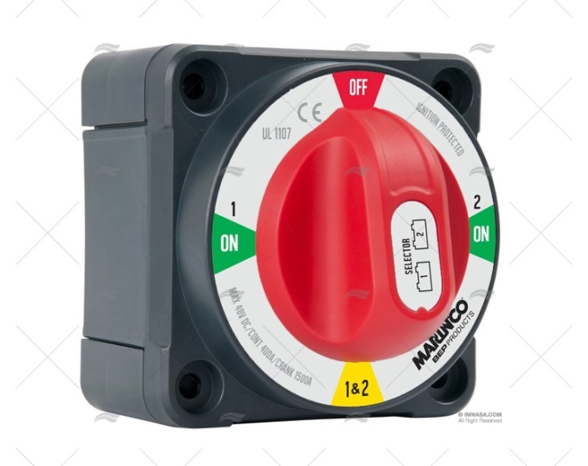 DISCONNETTORE BATTERIA 400A 2P 1.2.1/2.OF BEP