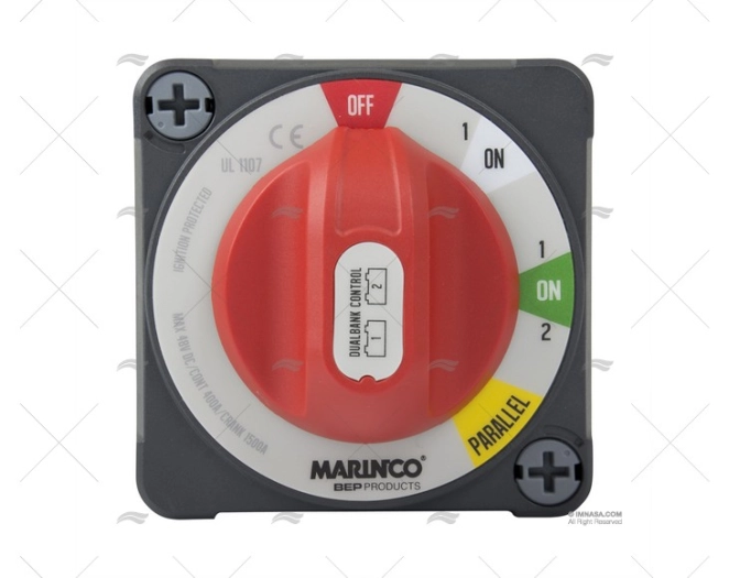 DISCONNETTORE BATTERIA 400A 2P 1.2.1/2.P. BEP