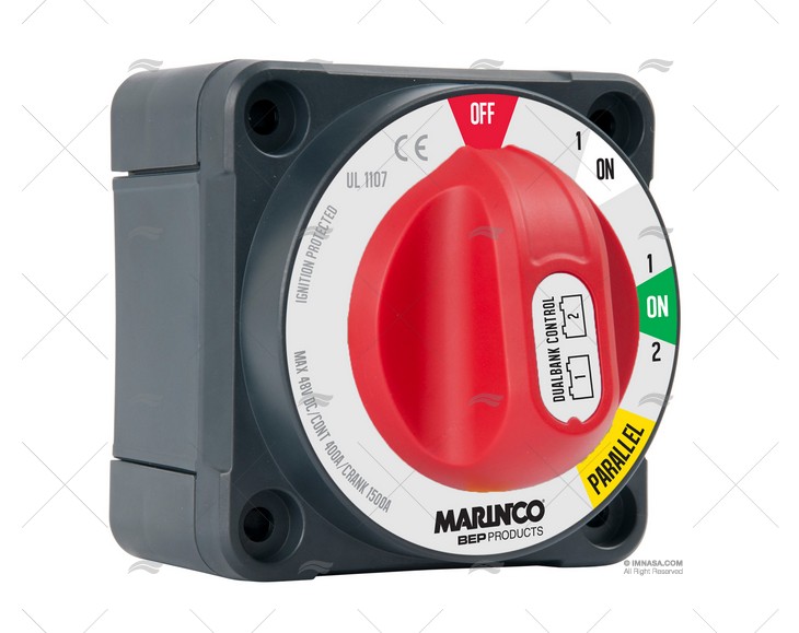 DESCONECTADOR BATERIA 400A 2P 1.2.1/2.P. BEP