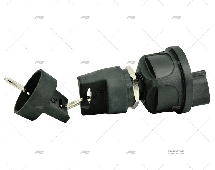 CONTACTO CHAVE 4 POS OFF-ON-START 12-48V BEP