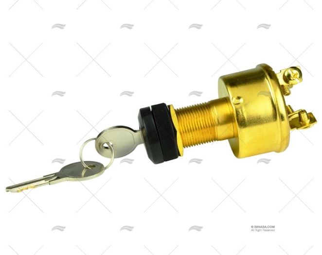 CONTATTO CHIAVE 4 POSIZIONI OFF-ON-START 12V 10 BEP