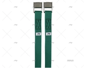 CORREIA 25mm 2,5MT VERDE   CROCODILO 2U