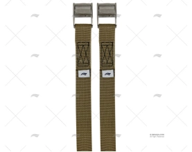 TIE DOWM 2,5MT SAND W/S.S. ALIGATOR FIXA