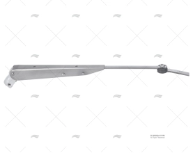 BRACCIO TERGICRISTALLO ARGENTATO 265-335mm