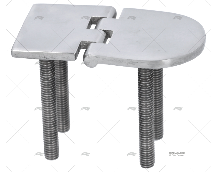 CERNIERA INOX 70x40mm BC