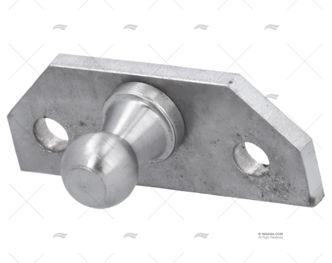 SUPPORTO AMMORTIZZATORE INOX 44x17mm