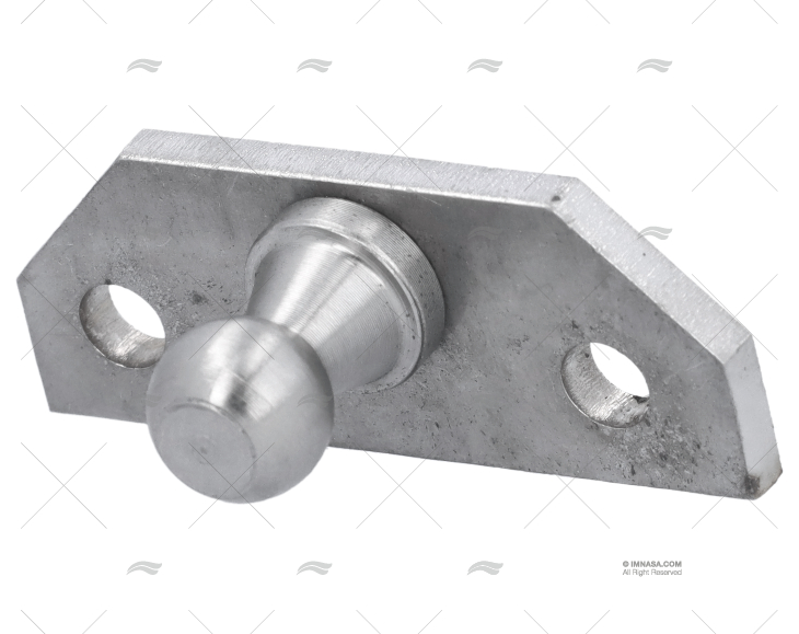 SUPPORTO AMMORTIZZATORE INOX 44x17mm