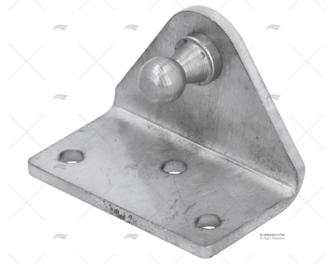 SUPORTE AMORTECEDOR INOX 50x31mm