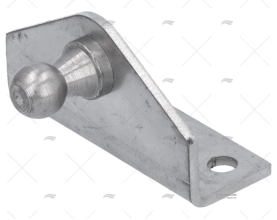 SUPORTE AMORTECEDOR INOX 50x19mm