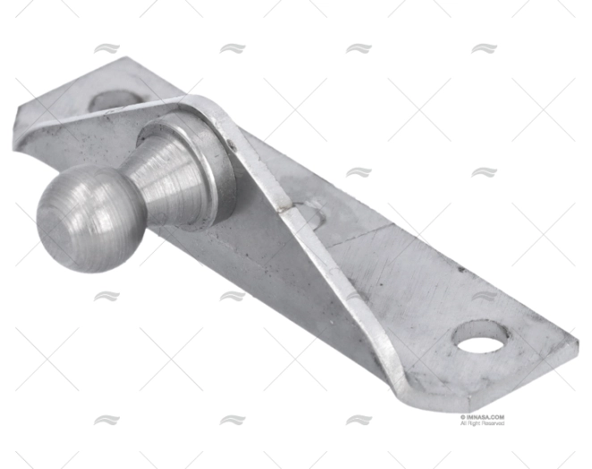 SUPPORTO AMMORTIZZATORE INOX 63x17mm