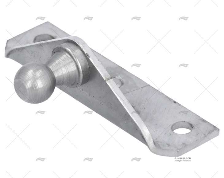 SUPPORTO AMMORTIZZATORE INOX 63x17mm