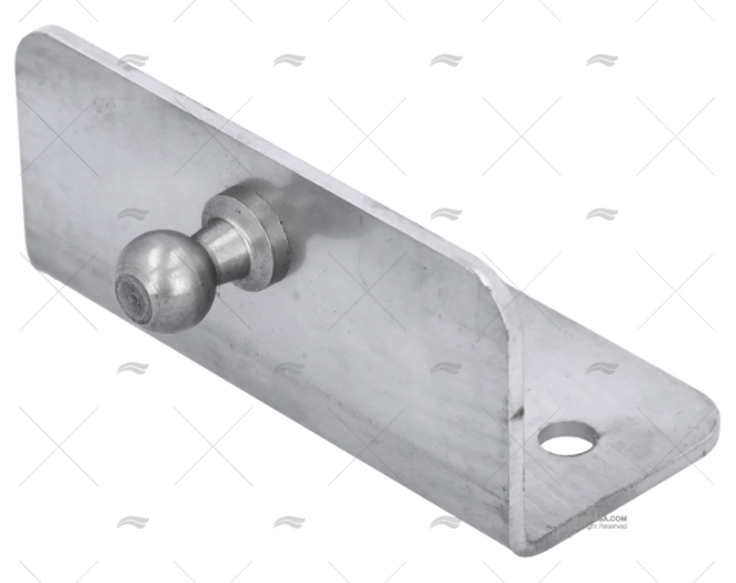 SUPPORTO AMMORTIZZATORE INOX 89x41mm