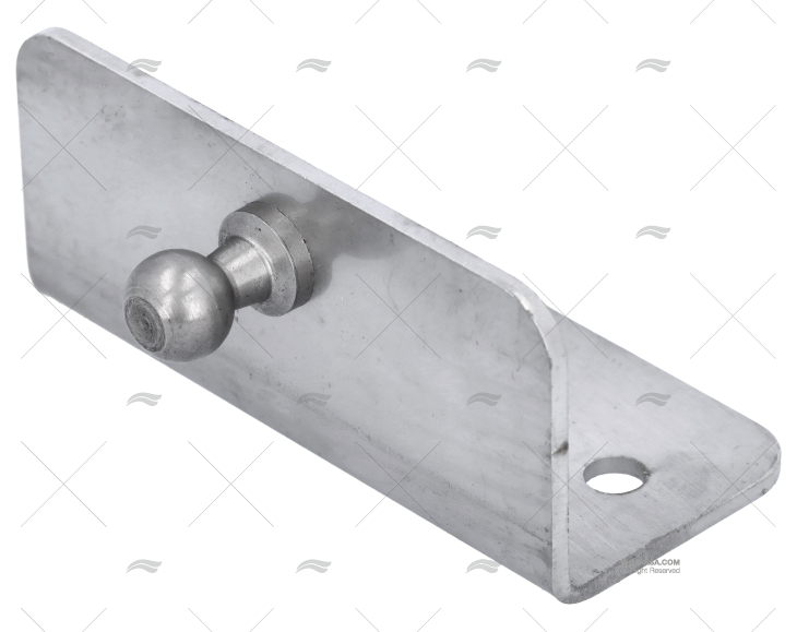SUPORTE AMORTECEDOR INOX 89x41mm
