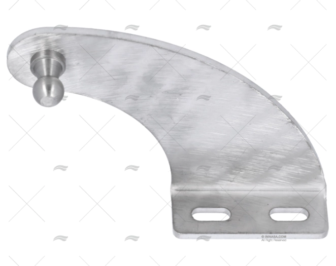 SUPORTE AMORTECEDOR INOX 50x21mm L