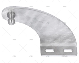 SUPPORTO AMMORTIZZATORE INOX 50x21mm L