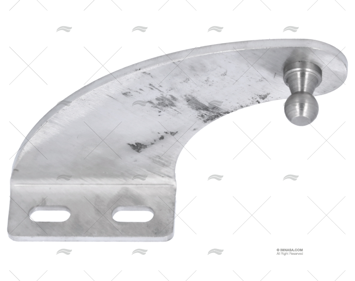 SUPPORTO AMMORTIZZATORE INOX 50x21mm R