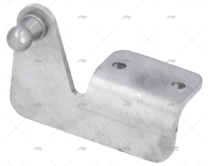 SUPORTE AMORTECEDOR INOX 69x27mm