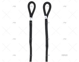 CIMA PIATTA 12mm NERO 2m C/GASSA P/PARABORDI