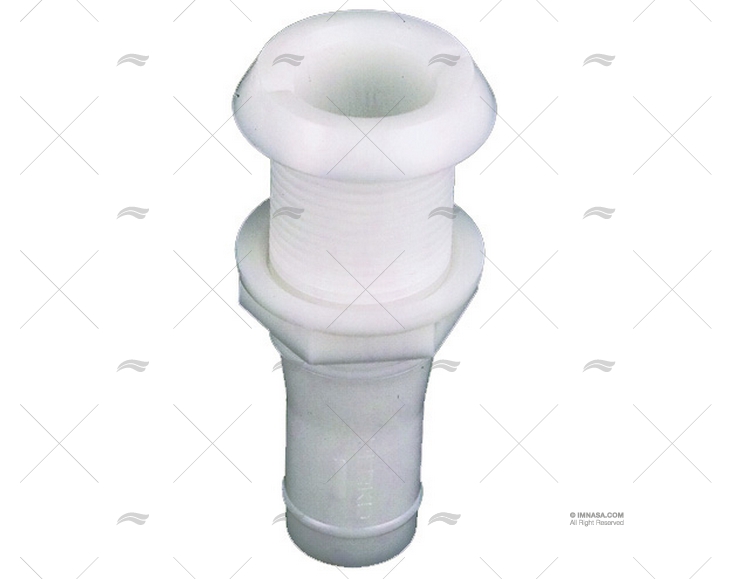 PASSA-CASCOS PLASTICO BRANCO 1"1/4 PERKO