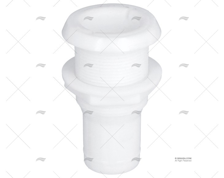 PASACASCO PLASTICO BLANCO 2"1/2 PERKO