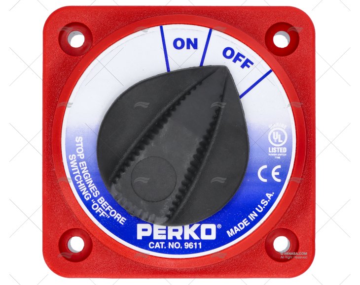 DESCONECTOR BATERIA 315A 2P S/CHAVE BU PERKO