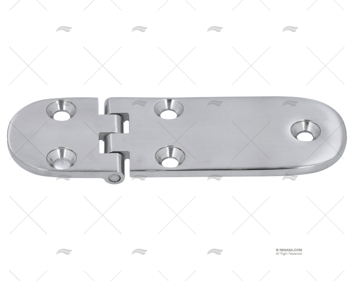 CERNIERA RIMOVIBILE 126x40mm ACCIAIO