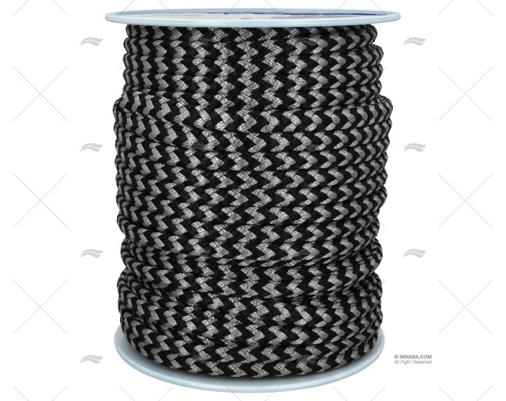 ROPE HOLIDAY 16mm BLACK 100m LIROS