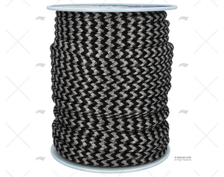 ROPE HOLIDAY 16mm BLACK 100m