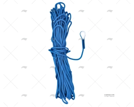 ANCHOR LINE W/O CHAINE 30mX08mm BLUE