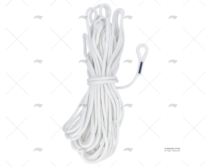 ATTREZZATURA ANCORAGGIO S/CATENA 30m x 12mm BIANCO